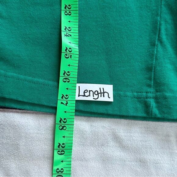 Abercrombie & Fitch Celtic Green Sleeveless Mock Neck Shirt Adult Size Large - Picture 4 of 6